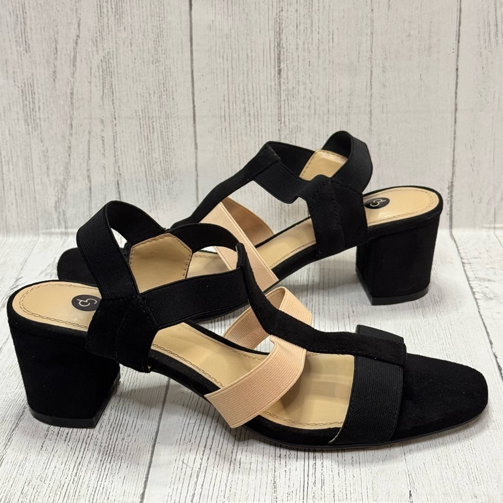 Cp Common Projects, Size 8, Ella Block Heel Balck… - image 6